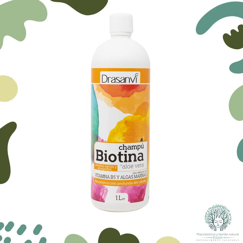 SHAMPOO BIOTINA CABELLO SECO 1L DRASANVI - Imagen principal