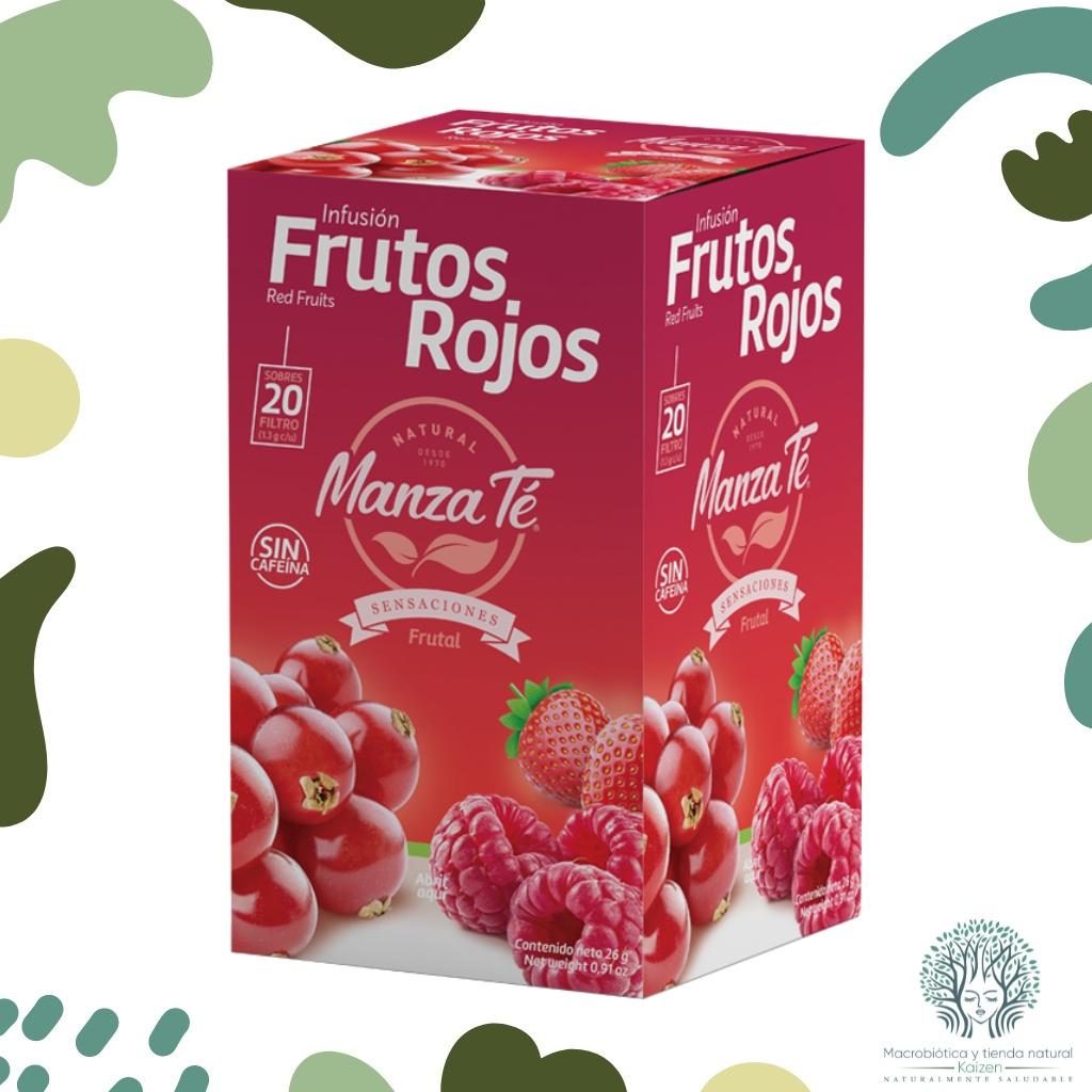 Te Frutos Rojos 20 unidades MANZATE - Imagen principal