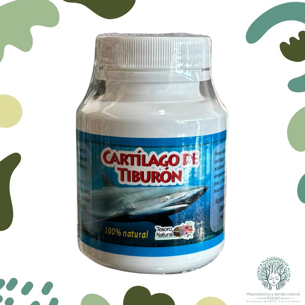 Capsulas Cartilago de Tiburon 60 unidades TESORO NATURAL - Imagen principal