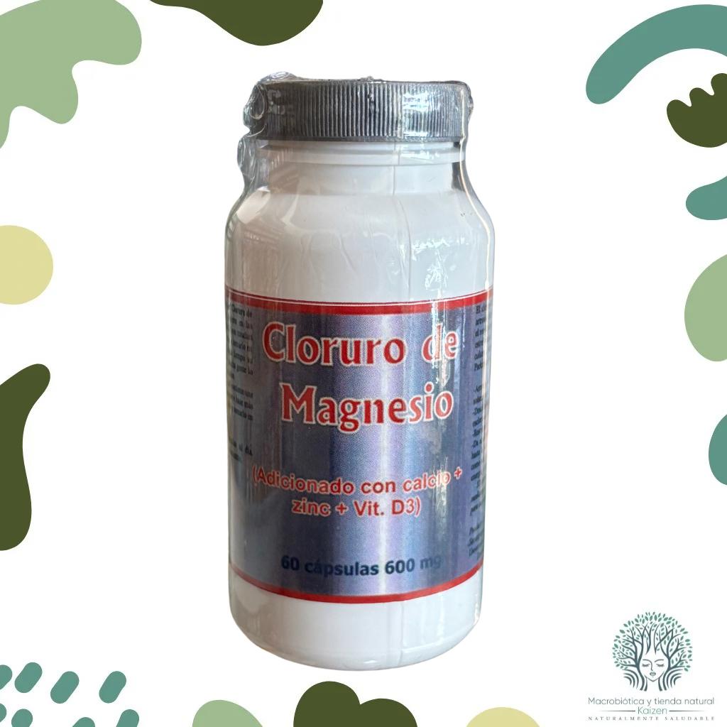 Capsulas  Cloruro de Magnesio vitaminado 60 unidades TESORO NATURAL