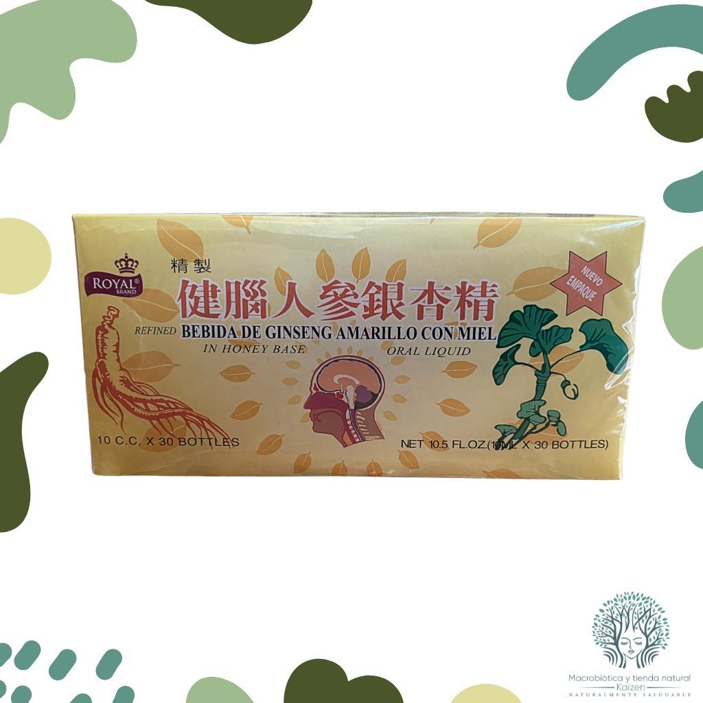 Ampollas Ginseng Ginkgo Biloba 30 unidades ROYAL - Imagen principal