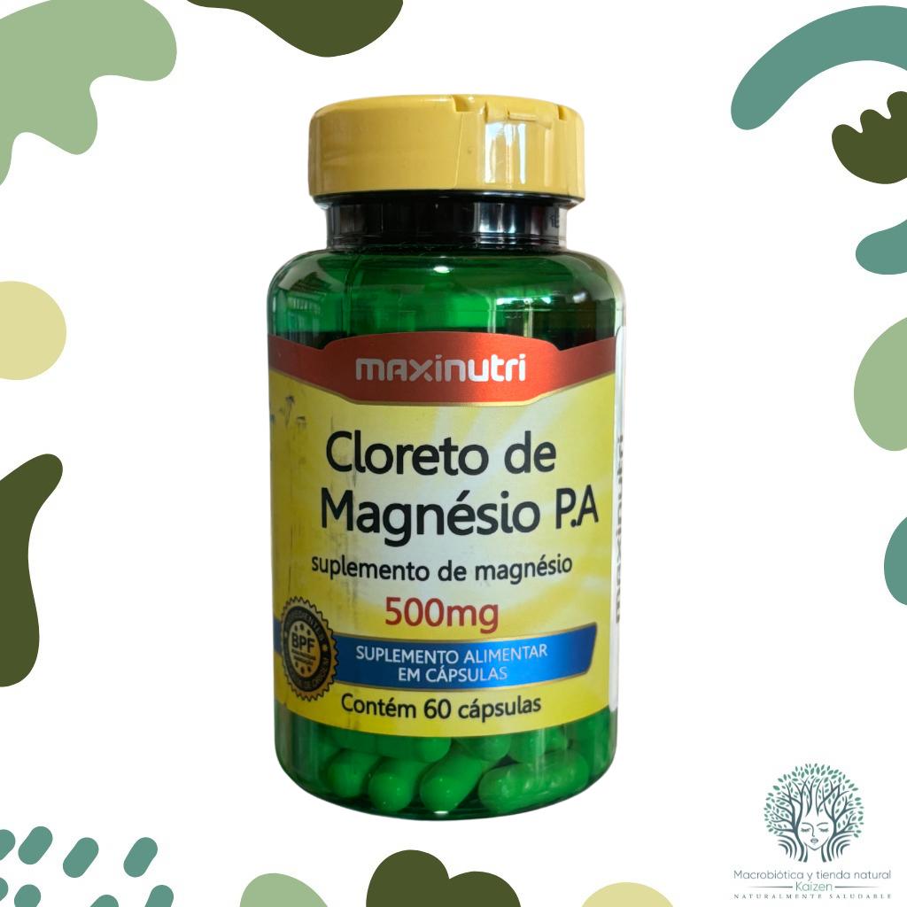 Capsulas Cloruro de Magnesio 60 unidades MAXINUTRI - Imagen principal