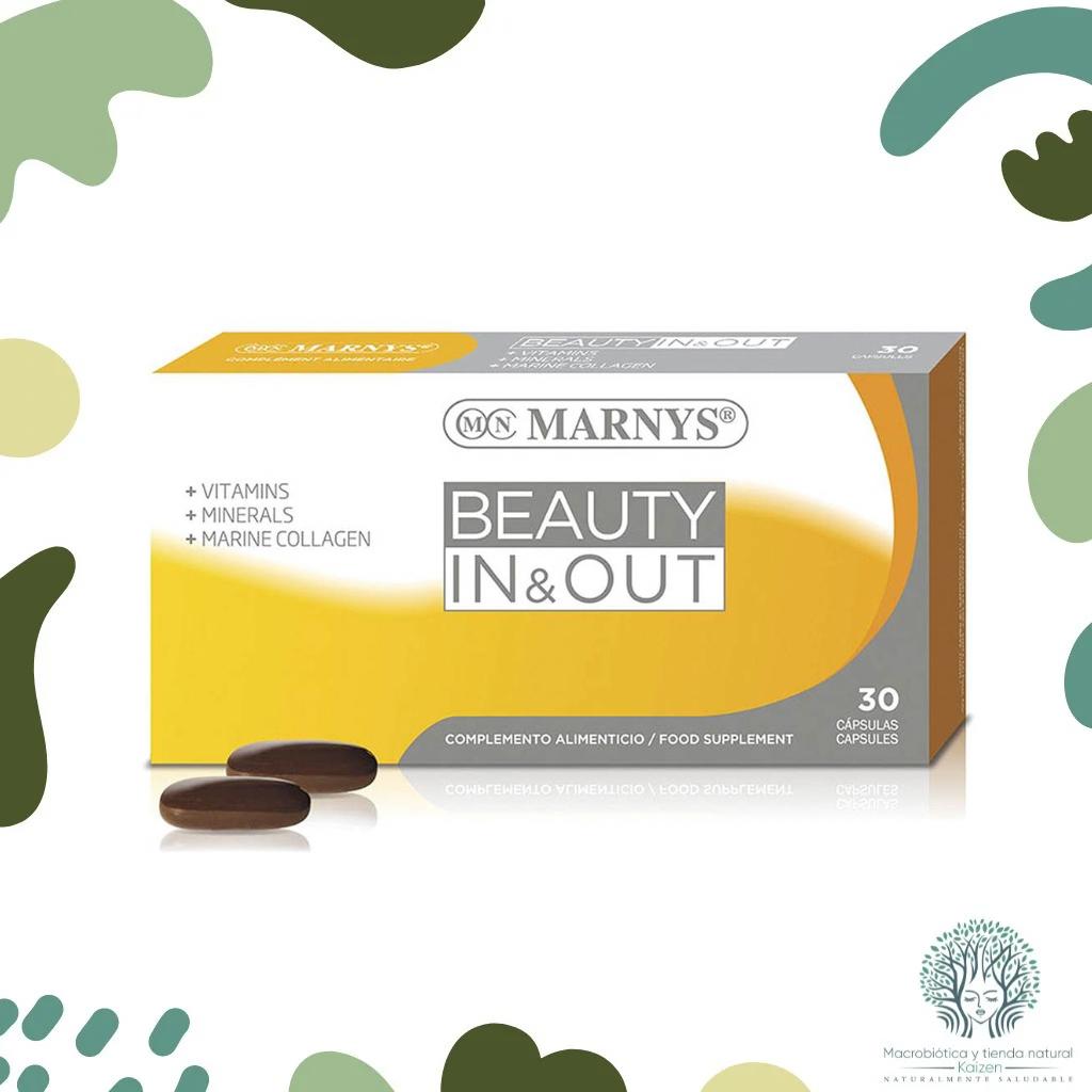 Capsulas Colageno Marino BEAUTY IN -OUT 30 unidades MARNYS - Imagen principal