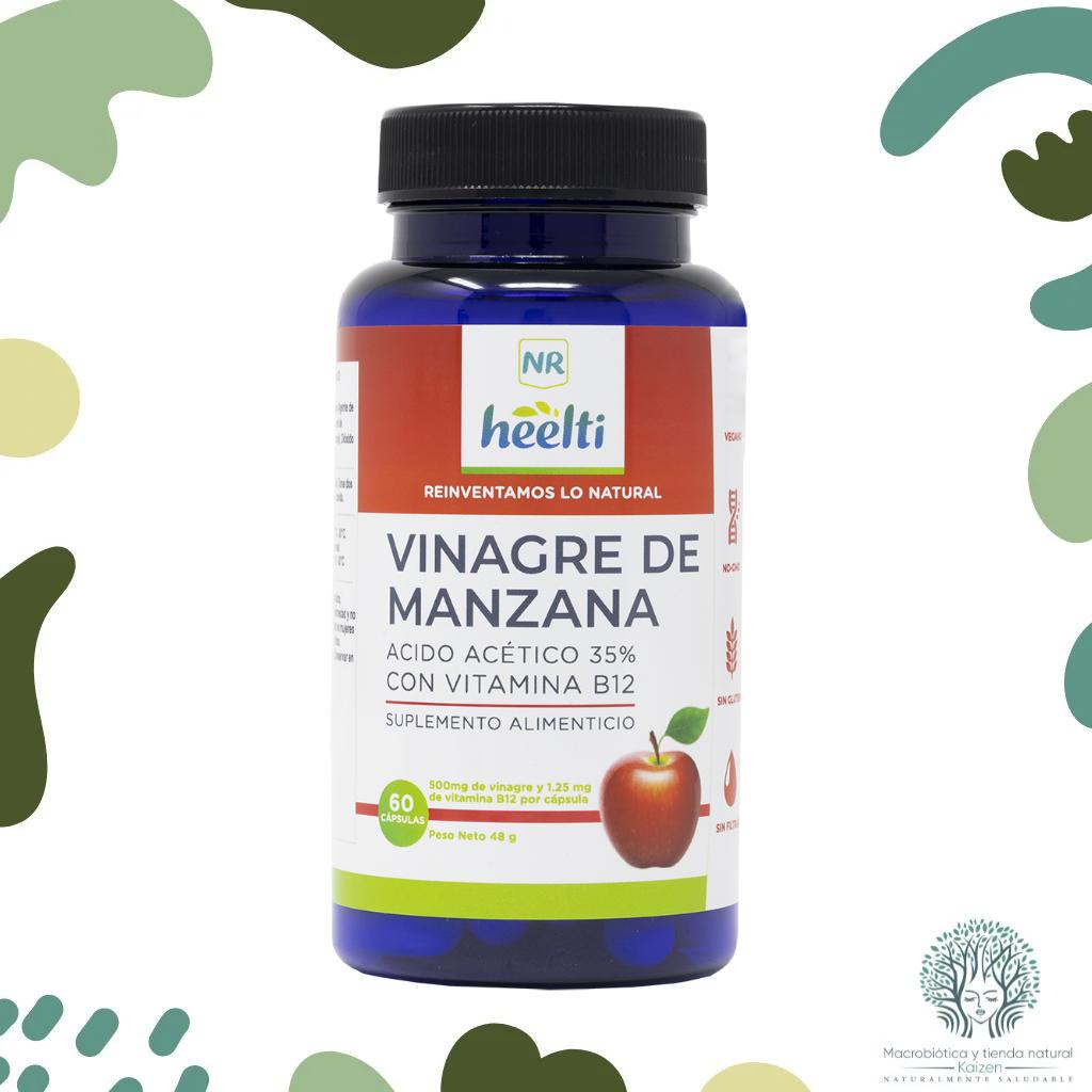 Capsulas Vinagre Manzana 60 unidades HEELTI  - Imagen principal