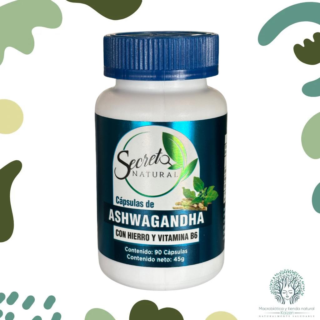 Capsulas Ashwagandha 90 unidades SECRETO NATURAL