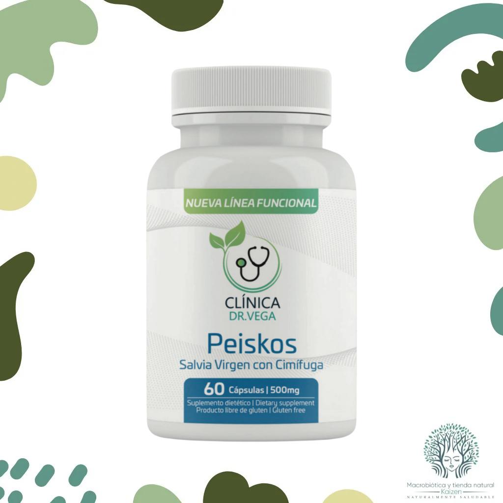 Capsulas Peiskos Salvia Virgen con Cimifuga 60 unidades DR.VEGA