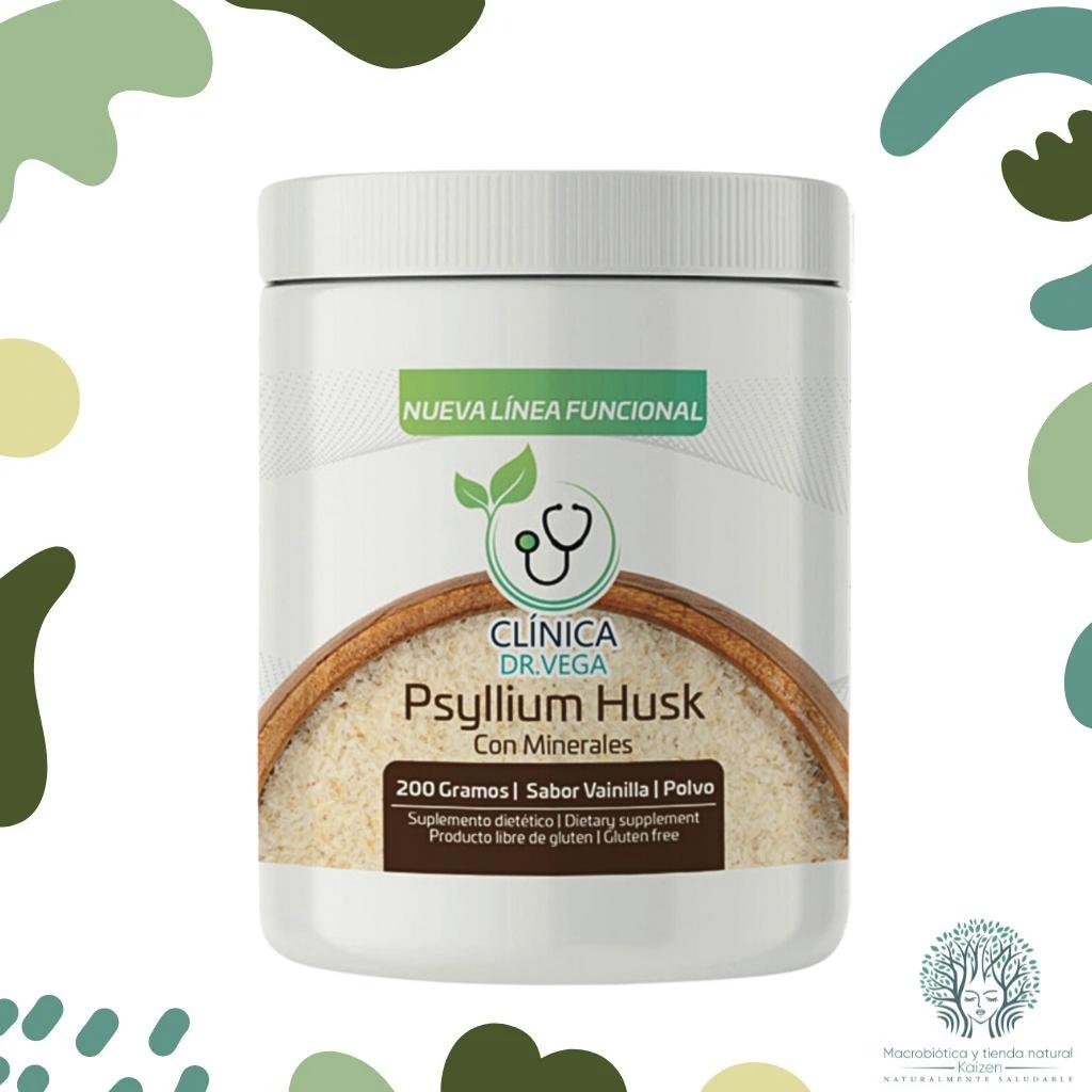 Psyllium Husk con Minerales 200g DR.VEGA