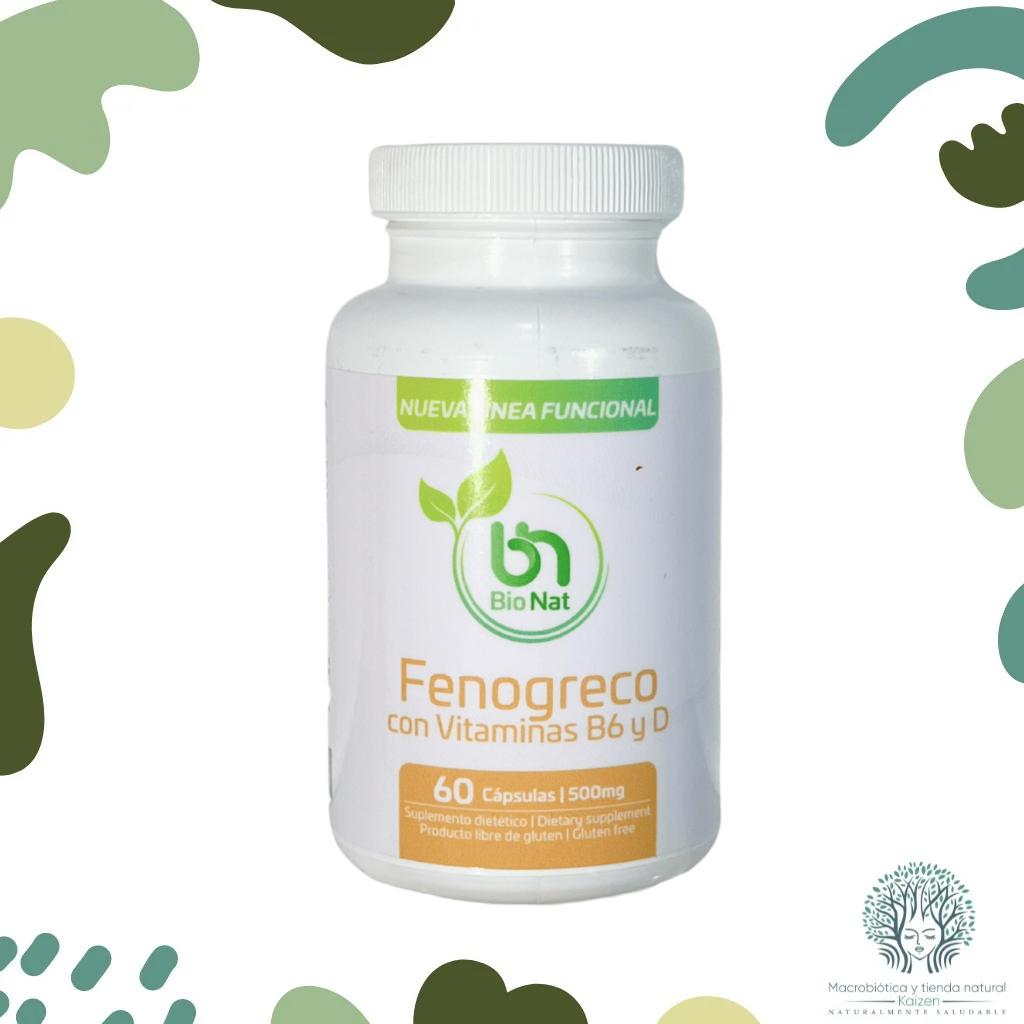 Capsulas Fenogreco con Vitamina B6 y D 60 unidades DR.VEGA - Imagen principal
