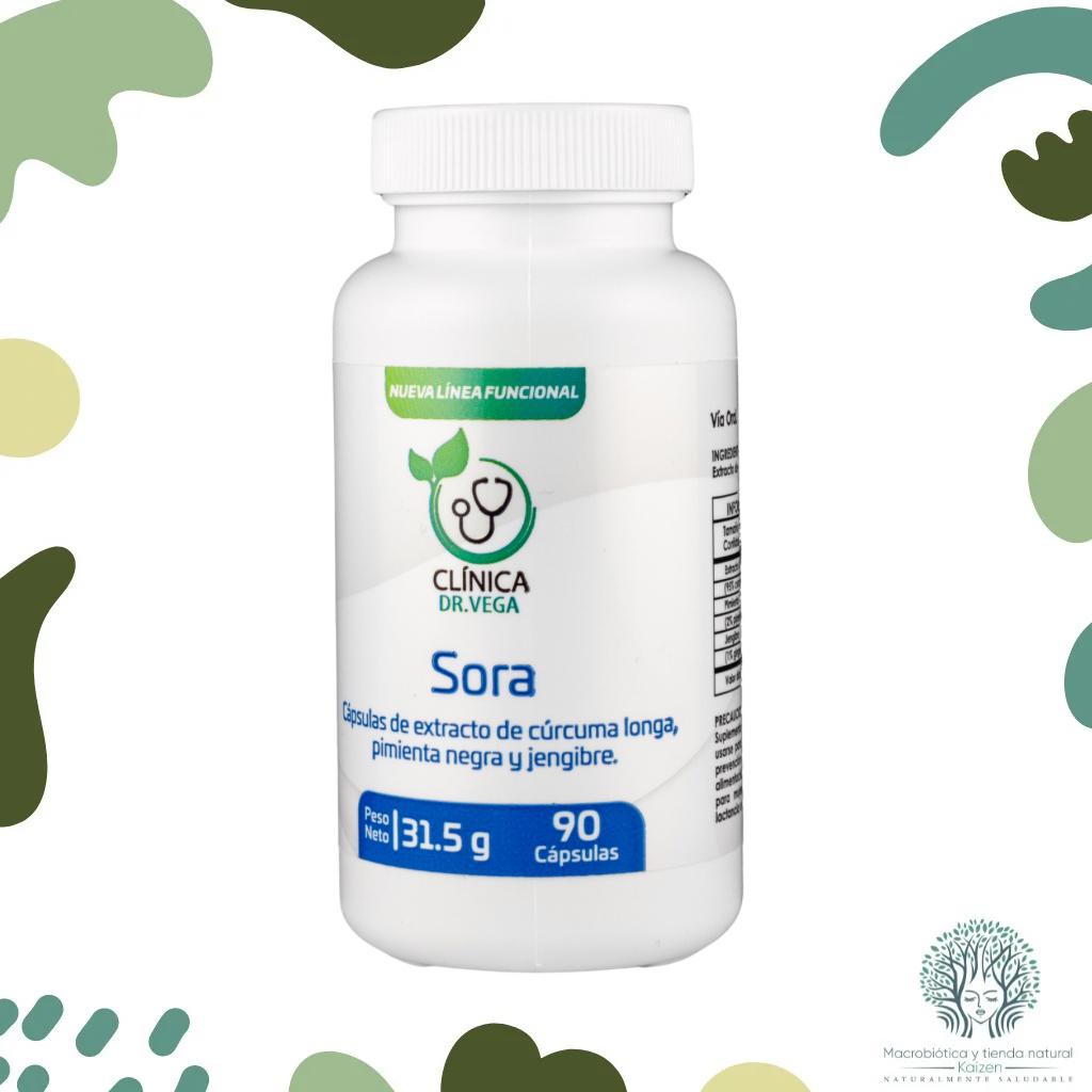 Capsulas Sora Curcuma 90 unidades DR.VEGA - Imagen principal