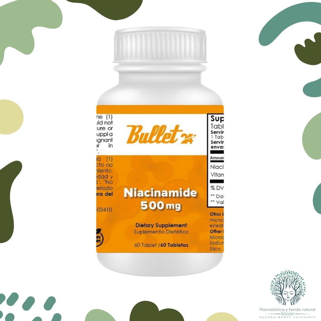 Capsulas Niacinamide 60 unidades  ALFA VITAMINS - Imagen principal