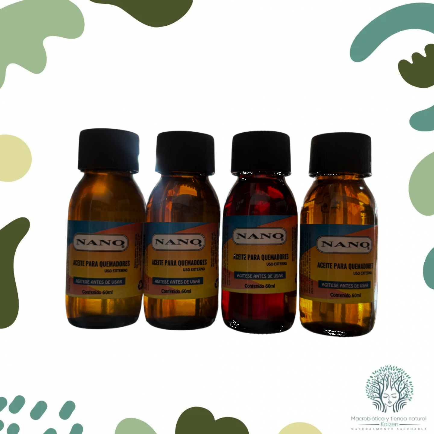 Aceite Fragancia Quemador 60ml NANO - Imagen principal