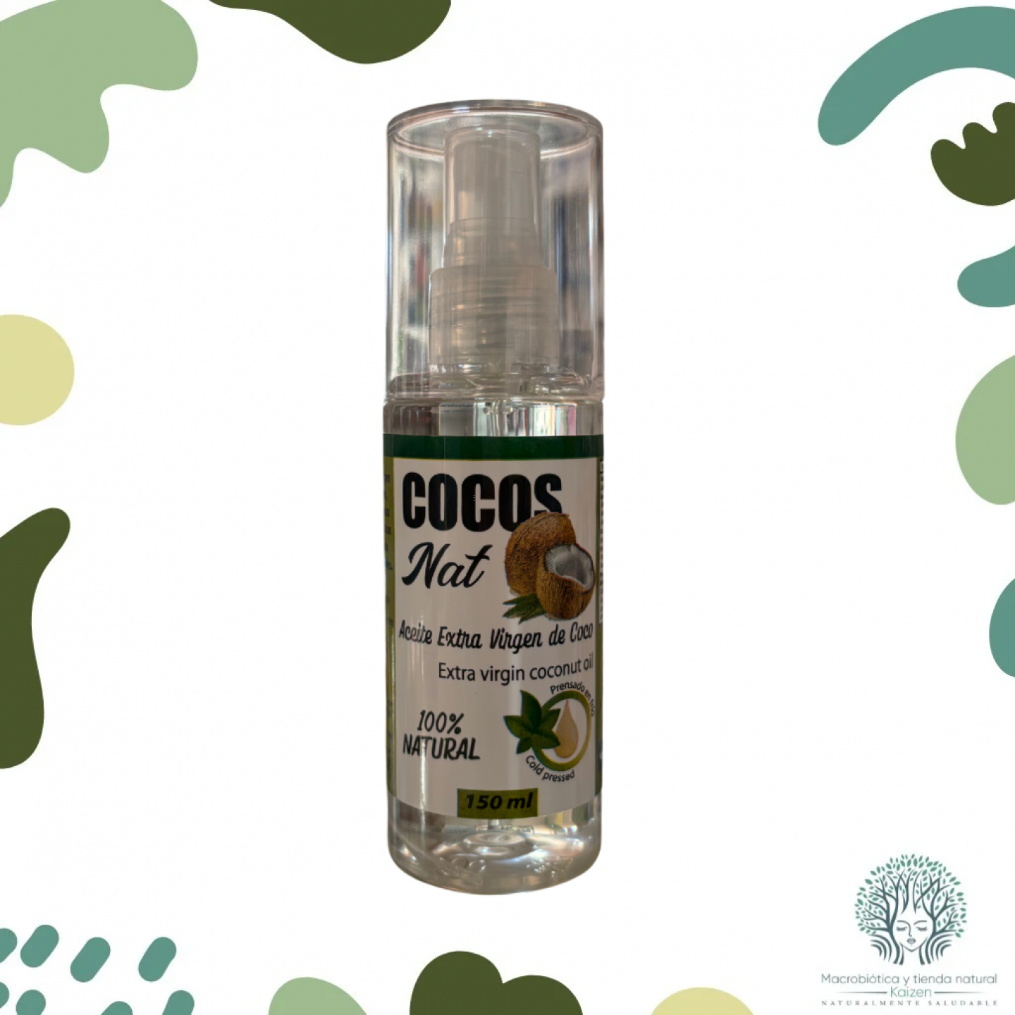 Aceite Coco Spray 150ML COCOSNAT - Imagen principal