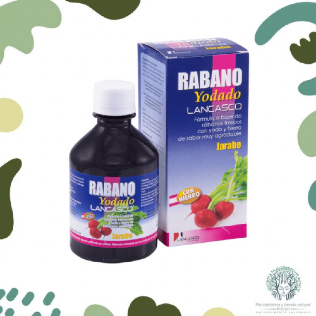 JARABE RABANO YODADO 120ML LANCASCO