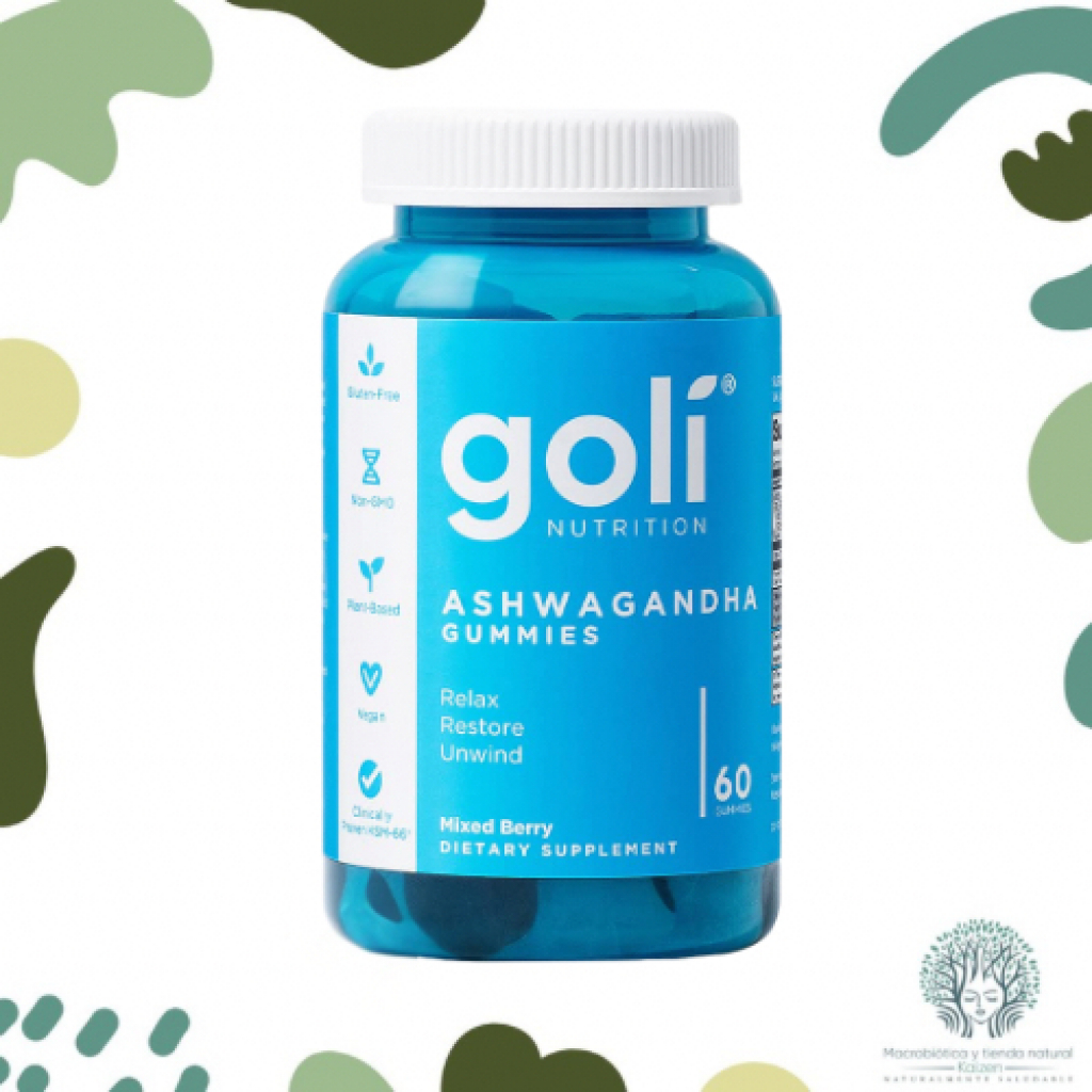 Gomitas Ashwagandha con D3 60 unidades GOLI - Imagen principal
