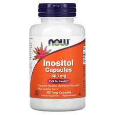 Capsulas Inositol 500MG 100 unidades NOW