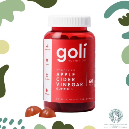 Gomitas Vinagre de Manzana 60 unidades GOLI - Imagen principal