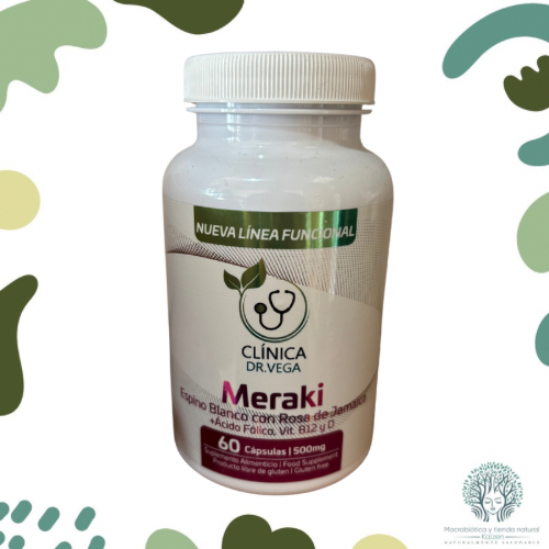 Capsulas Meraki Espino Blanco con Jamaica 60 unidades DR.VEGA - Imagen principal