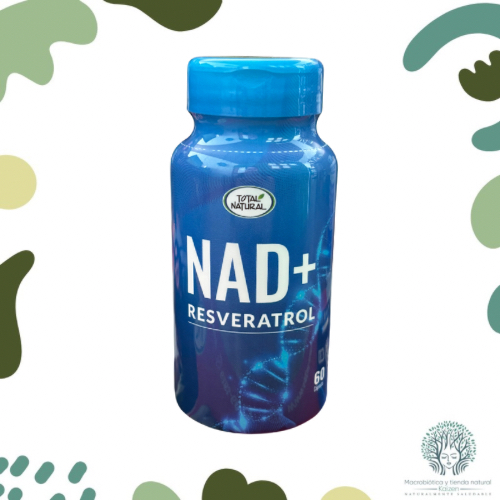 Capsulas NAD con Resveratrol 60 unidades TOTAL NATURAL