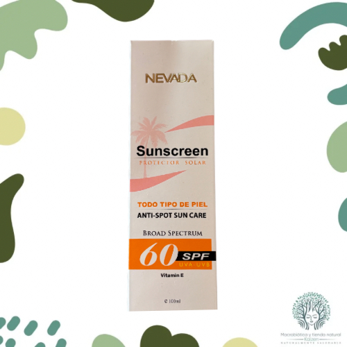 Bloqueador Solar 60SPF 100ml NEVADA - Imagen principal
