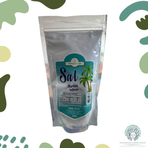 Sal Marina Fina 500G NATURAL LIFE