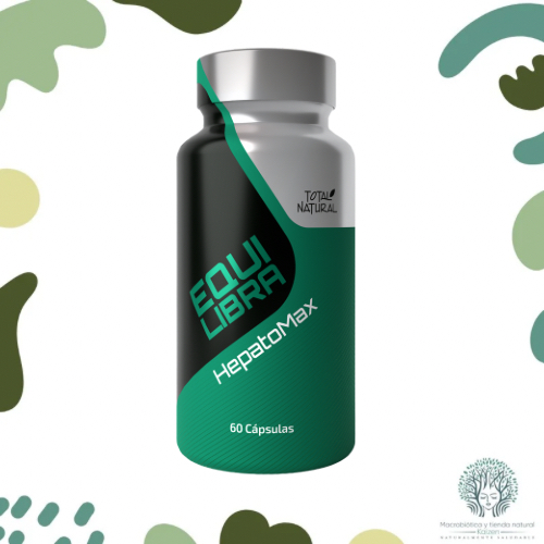 Capsulas HepatoMax Cardo Mariano con Berberina Equilibra 60 unidades TOTAL NATURAL - Imagen principal
