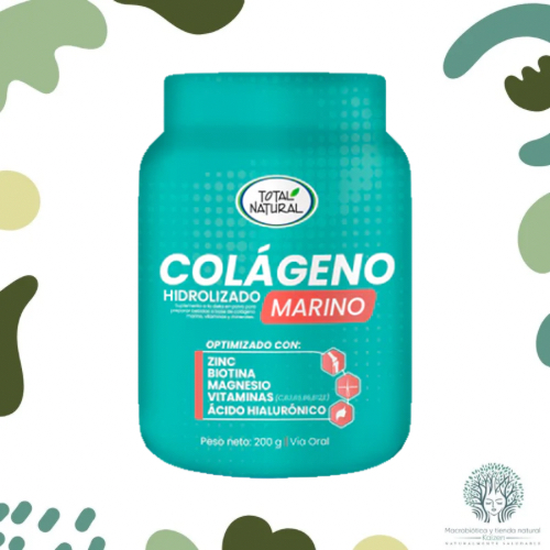 Colageno Marino Hidrolizado 200G TOTAL NATURAL