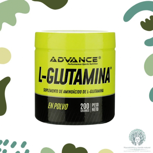 L Glutamina sin sabor 200 g ADVANCE - Imagen principal
