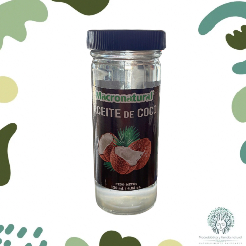 Aceite Coco 120ml MACRONATURAL - Imagen principal