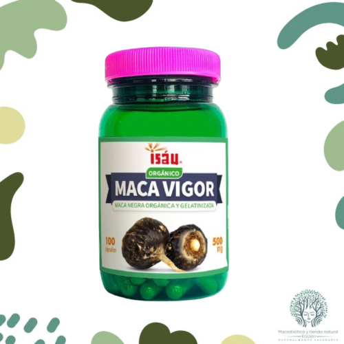 CAP. MACA NEGRA VIGOR X100 ISAU