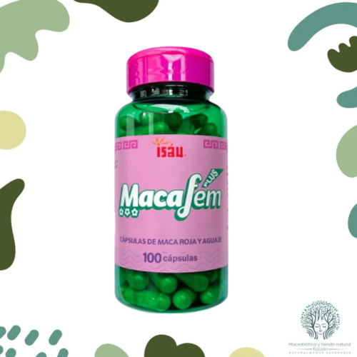 Capsulas Macafem 100 unidades ISAU