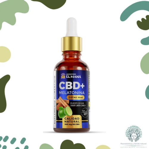 Gotas CBD + Melatonina 30ML MANA - Imagen principal