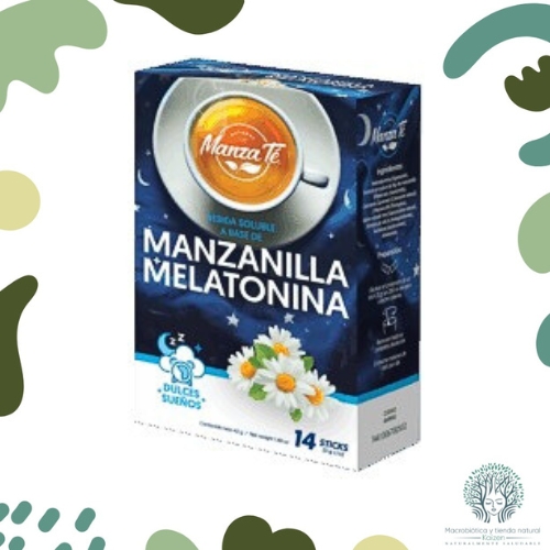 Te Soluble Manzanilla Melatonina 14stick MANZATE - Imagen principal