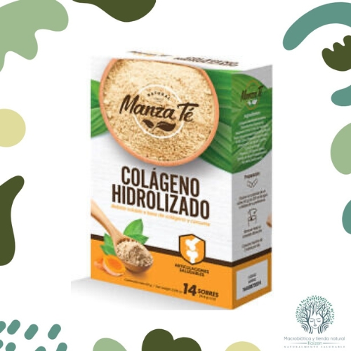 Colageno Hidrolizado con Curcuma 14Sobres MANZATE - Imagen principal