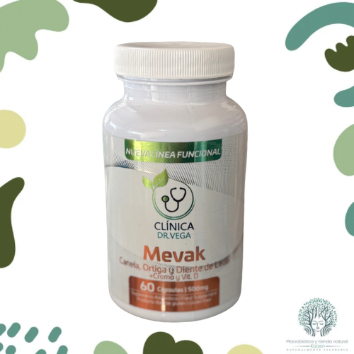 Capsulas MEVAK Canela Ortiga y Diente Le&oacute;n 60 unidades DR.VEGA - Imagen principal