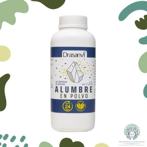 Alumbre en polvo 100g Drasanvi