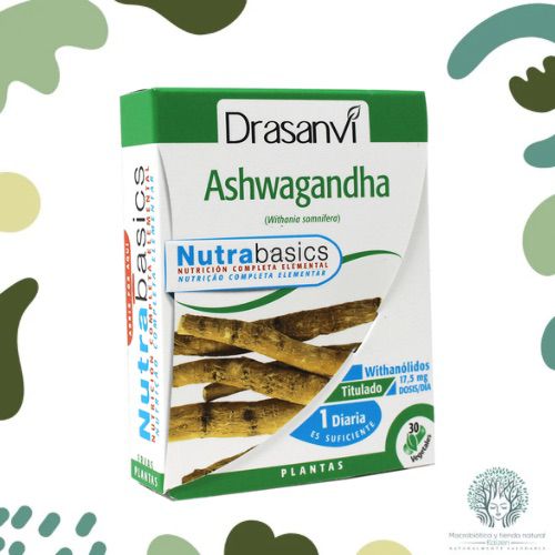 Capsulas Ashwagandha 30 unidades DRASANVI - Imagen principal