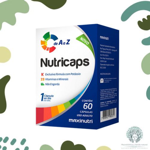 CAP. NUTRICAPS A-Z  X60 MAXINUTRI - Imagen principal