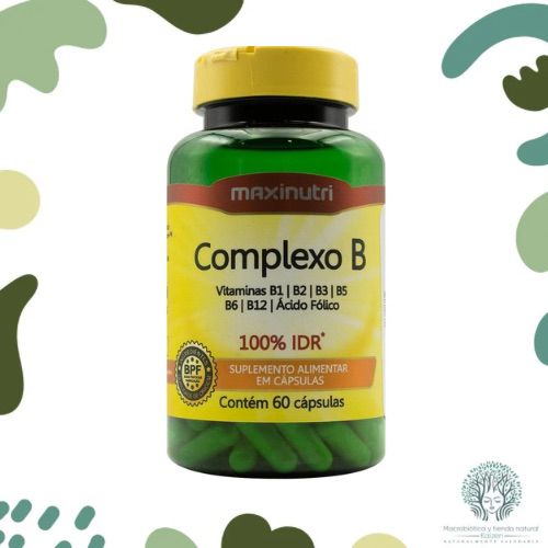 Complejo B 60 capsulas MAXINUTRI - Imagen principal