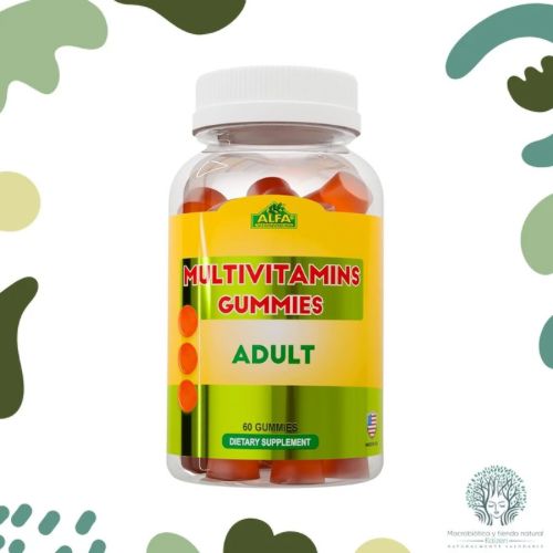Gomita Multivitaminico Adulto 60 unidades ALFA VITAMINS - Imagen principal