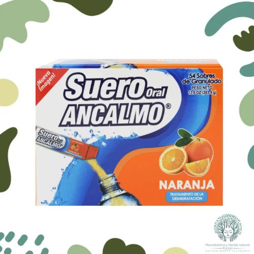 Suero oral 7g  Naranja Alcamo  