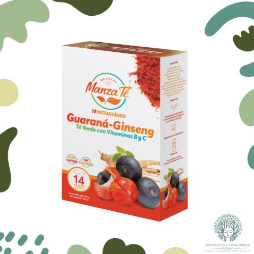 Te Guaran&aacute; Ginseng 14 unidades MANZATE