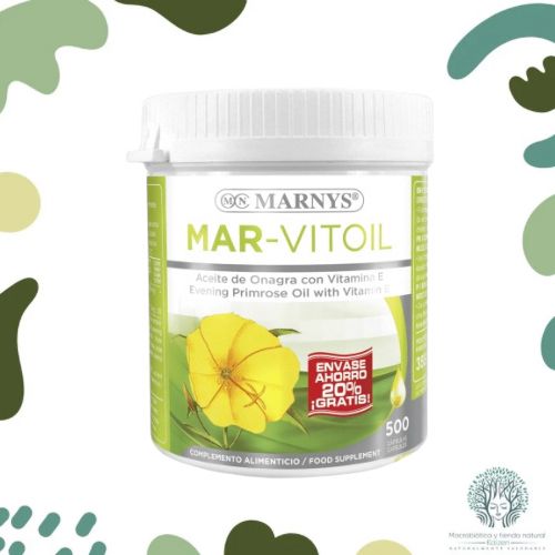 Capsulas MARVITOIL Onagra 500 unidades MARNYS