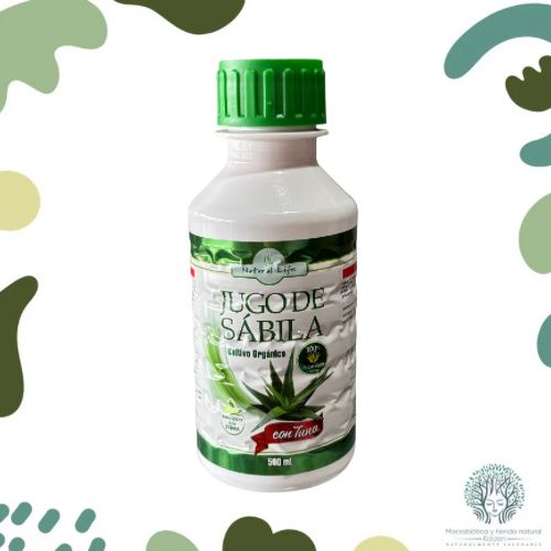 Jugo de S&aacute;bila con Tuna 500ML NATURAL LIFE