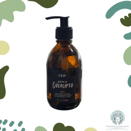 Aceite Masaje Eucalipto 240ml INKIA - Imagen principal