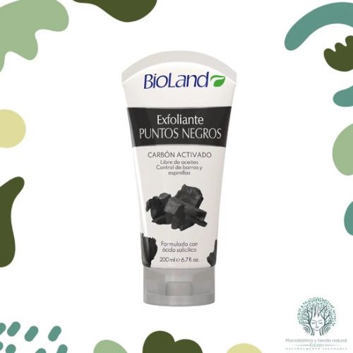Exfoliante Puntos Negros Carbon Activado 200ml BIOLAND - Imagen principal