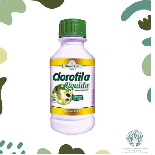 Clorofila Liquida 500ML NATURAL LIFE - Imagen principal
