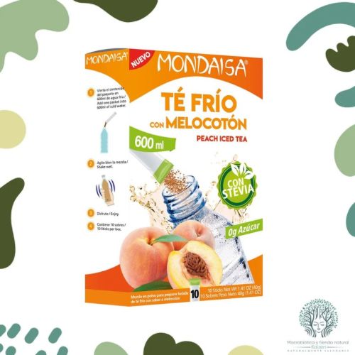 Te Frio Melocoton 10 unidades MONDAISA - Imagen principal