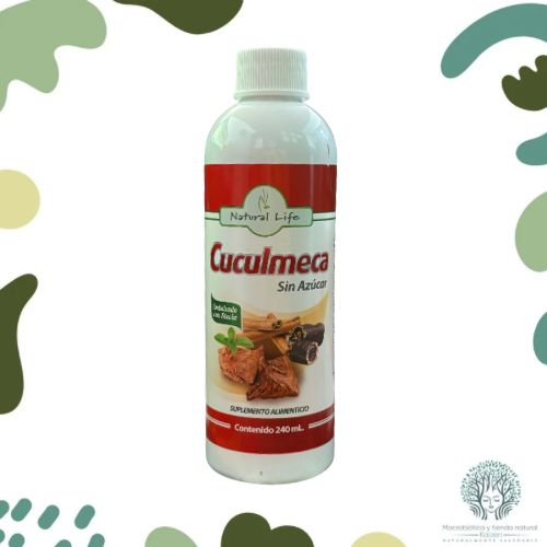 JARABE CUCULMECA DIABETICO 240ML NATURAL LIFE - Imagen principal