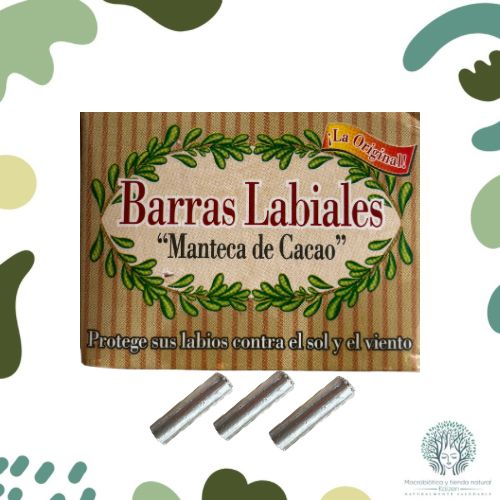 Barra Manteca Cacao 5g con Vitamina E