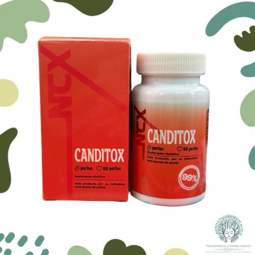 Capsulas Canditox 60 unidades NUTRICOSMEX